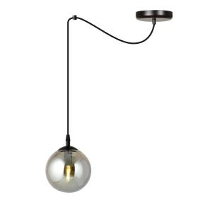 Lampa wisząca Gigi 1 BL GRAFIT grafitowy klosz