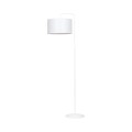 Lampa podłogowa Trapo LP1 WH White biała z białym kloszem 1
