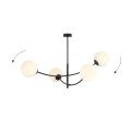 Lampa sufitowa Hunter 4 Black/Opal 3