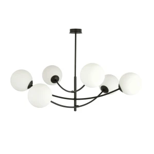 Lampa sufitowa Hunter 6 Black/Opal