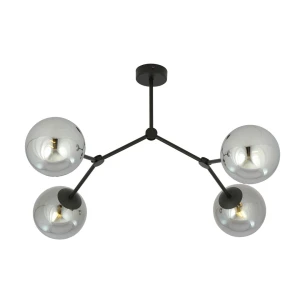 Plafon Space 4 Black/Grafit