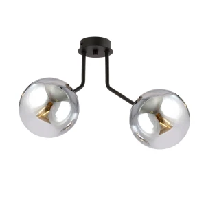 Lampa wisząca Nova 2 Black/Grafit