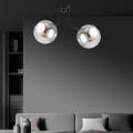 Lampa wisząca Nova 2 Black/Grafit 4