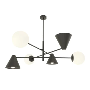 Plafon Hermes 6 Black