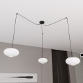 Lampa wisząca Origo 3 BL Opal 3