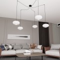 Lampa wisząca Origo 5 BL Opal 2