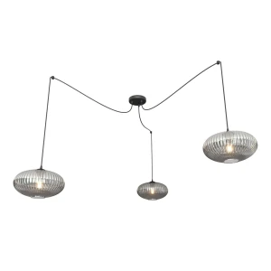 Lampa wisząca Origo 3 BL Grafit