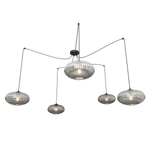 Lampa wisząca Origo 5 BL Grafit