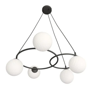 Lampa wisząca Libra 5 BL Opal