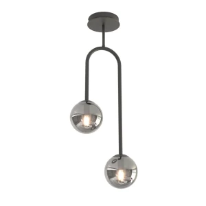 Lampa wisząca Atria 2 BL Grafit