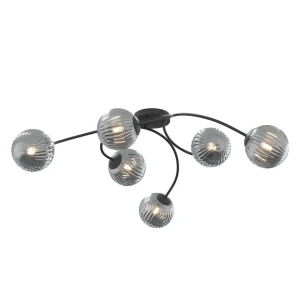 Plafon Vibra 6 BL Grafit