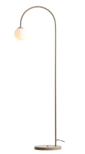Lampa Podłogowa Una Beige beżowa