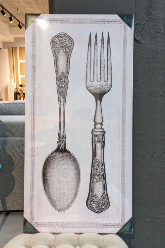 Obraz G93036 Retro Sztućce 90x45cm RC z ekspozycji