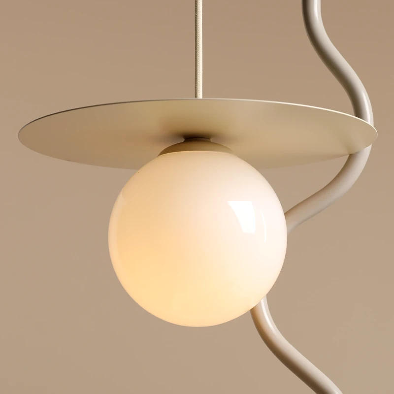 Lampa Wisząca Loop Cream S  (2).webp