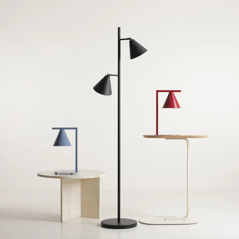 Lampa Stojąca Form 2 Black  (1).webp