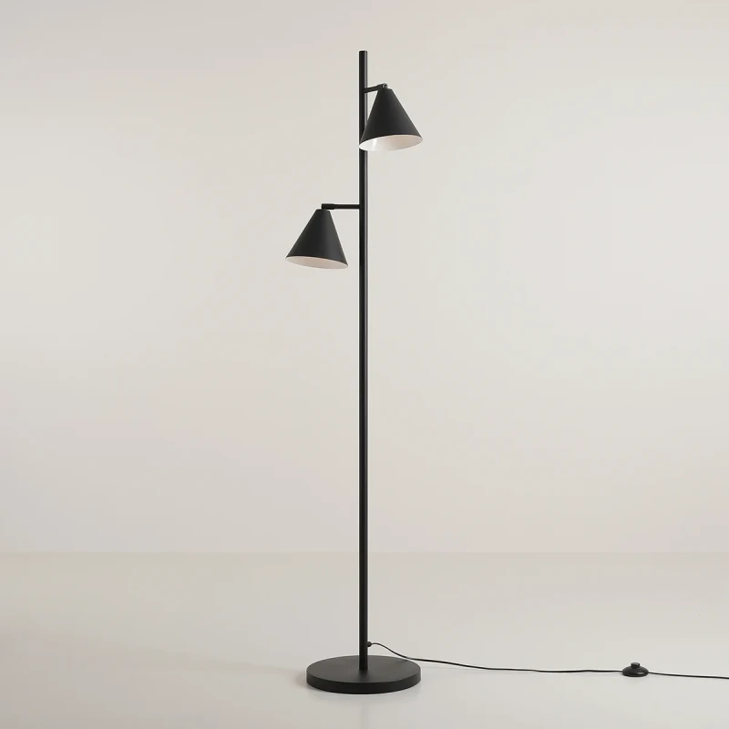 Lampa Stojąca Form 2 Black  (4).webp