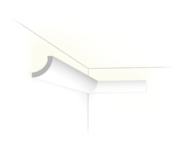 Listwa ścienna oświetleniowa C362 Curve Orac