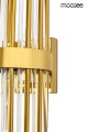 MOOSEE lampa ścienna GARDA złota 9