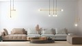 MOOSEE lampa wisząca RIVA 2 złota 3