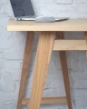 Biurko Luka narożne 135cm x 85cm Fornir Jesion/Dąb 14