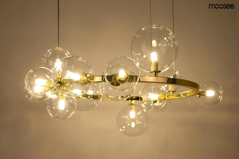 MOOSEE lampa wisząca ALURE 85 złota 1