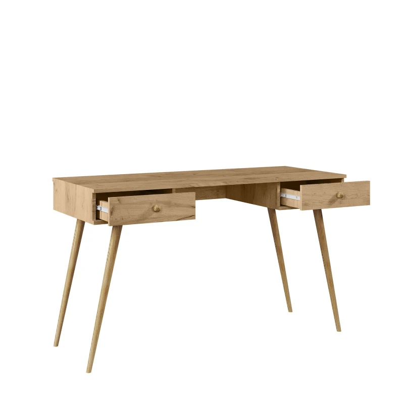 pol_pl_Biurko-BOHO-135-cm-z-dwiema-szufladami-na-drewnianych-nogach-Dab-craft-zloty-NOWOSC-2024-83_5.jpg