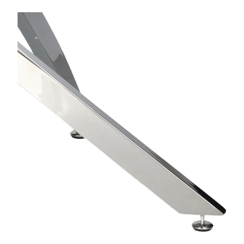 Stolik kawowy Amber 90cm transparentny/   chrom 9