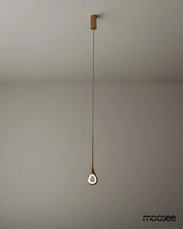 MOOSEE lampa wisząca VUELO miedziana 6