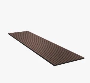 Akupanel 60x240 cm Clay - lamele na czarnym filcu Woodupp