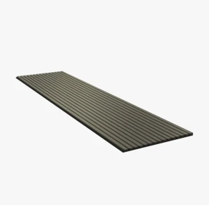 Akupanel 60x240 cm Moss - lamele na czarnym filcu Woodupp