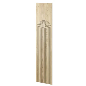 Panel frezowany fornir dębowy 60x275 cm - Kyoto L3D