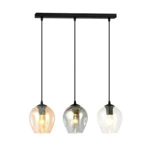 Lampa wisząca ISTAR 3 BL MIX trzy klosze