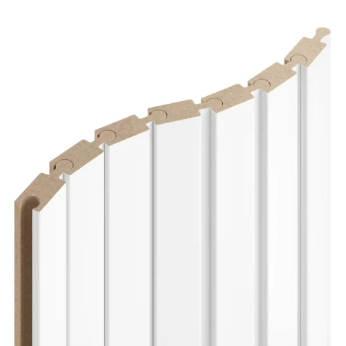 Lamele ścienne elastyczne Flex - Białe L3D