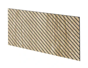 Panel frezowany fornir dębowy 30x60 - Dalen L3D