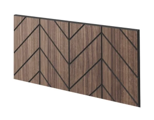 Panel frezowany fornir orzech amerykański 30x60 - Versanne L3D