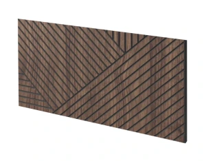 Panel frezowany fornir orzech amerykański 30x60 - Sevilla L3D