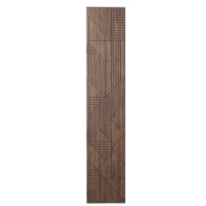 Panel frezowany fornir orzech amerykański 60x275 - Birgu L3D