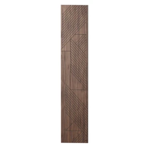 Panel frezowany fornir orzech amerykański 60x275 cm - Isla L3D