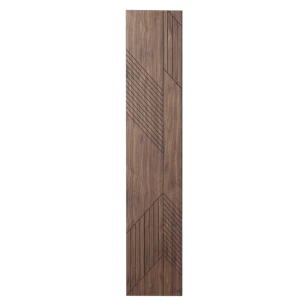 Panel frezowany fornir orzech amerykański 60x275 cm - Oslo L3D