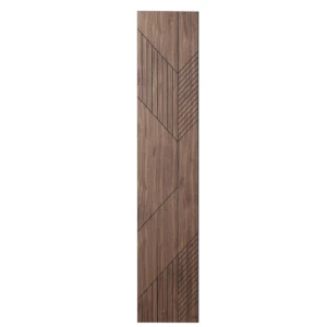 Panel frezowany fornir orzech amerykański 60x275 cm - Stockholm L3D