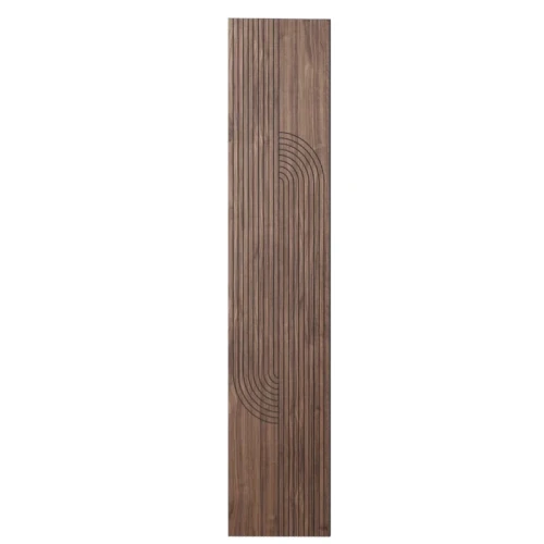 Panel frezowany fornir orzech amerykański 60x275 cm - Osaka L3D