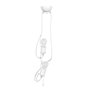Lampa wisząca BOBI 2 WHITE dziecięca