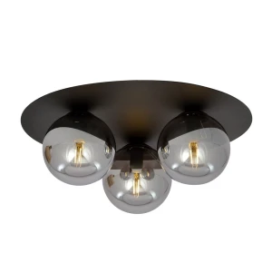 Plafon SOLAR 3 BLACK/GRAFIT czarny