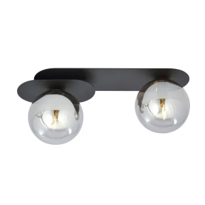 Plafon PLAZA 2 BLACK/GRAFIT