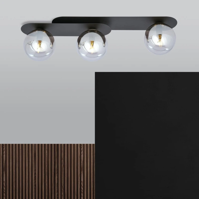 PLAZA 3 BLACK/GRAFIT 3