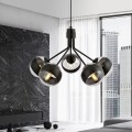 Lampa wisząca NOVA 5 BLACK/STRIPE 3