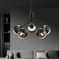 Lampa wisząca NOVA 5 BLACK/STRIPE 4