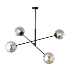 Lampa sufitowa LINEAR 4 BLACK/GRAFIT