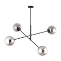 Lampa sufitowa LINEAR 4 BLACK/GRAFIT 5
