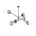Lampa sufitowa LINEAR 6 BLACK/GRAFIT 6